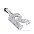 Iced Out Jewelry Pendant Initials Pendant Charm Letter